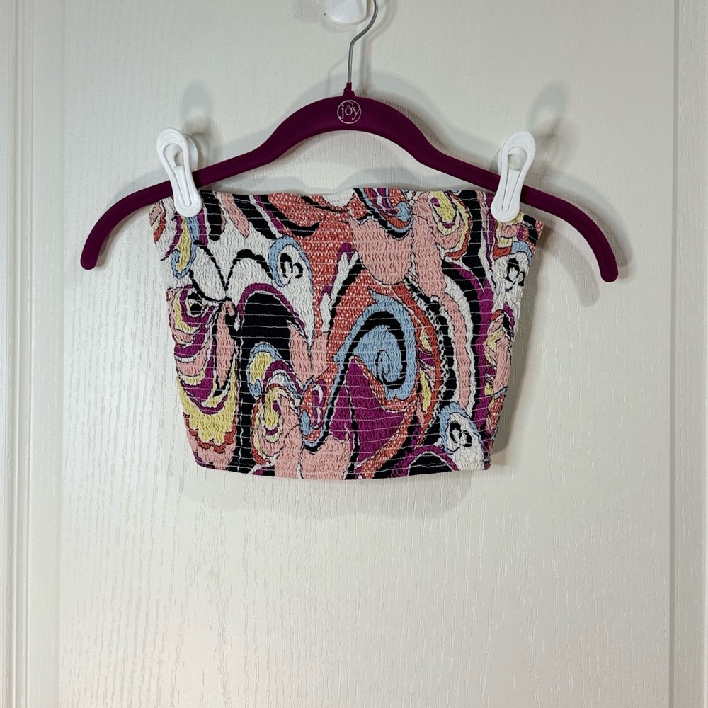 Iris Multicolor Patterned Top